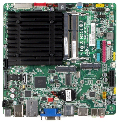 Placa me Intel DN2800MT c/ Atom Dual Core N2800 e NM10