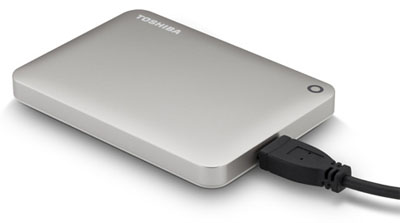 HD externo 500GB Toshiba Canvio ConnectII USB3 c/ Cloud