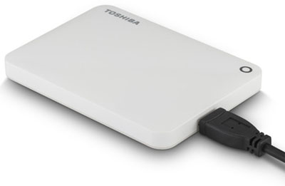 HD externo 500GB Toshiba Canvio ConnectII USB3 c/ Cloud