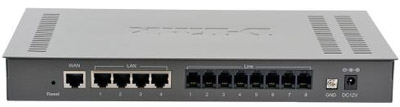 Gateway VoIP D-Link DVG-6008S p/ 8 linhas FXO, c/ SIP