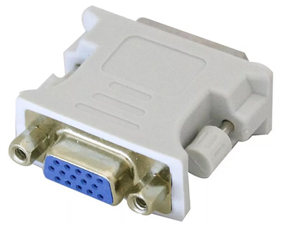 Adaptador DVI-A macho para VGA Fmea (HD15 fmea) 10214