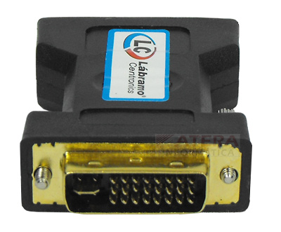 Adaptador DVI-A macho para VGA Fmea (HD15 fmea) 10214