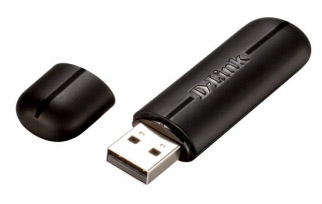 Adaptador Wireless rede D-Link DWA-123 N 150Mbps USB