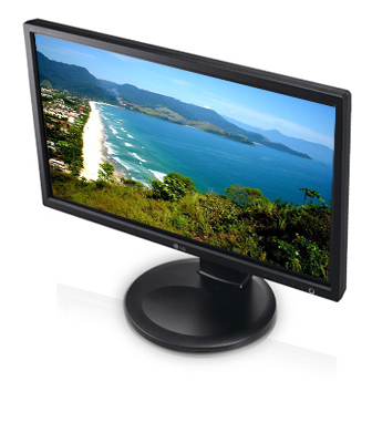 Monitor LED 20 p. wide LG E2011P, ajuste alt. 1600x900