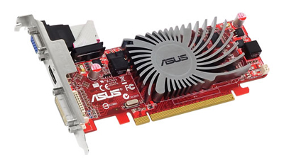 Placa v�deo Asus AMD Radeon HD5450 1GB VGA HDMI DVI