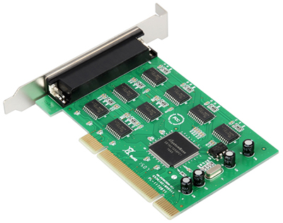 Placa serial PCI Flexport F1181C 8 portas RS-232 DB9M