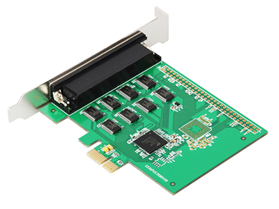 Placa PCI-e 8 seriais DB9 FlexPort perfil alto F2181XC