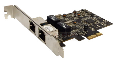 Placa rede PCI-e FlexPort F2723E 2 gigabit perfil alto