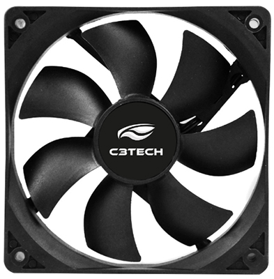 Cooler 120 x 120 x 25mm C3Tech F7 Storm Series 1200 RPM