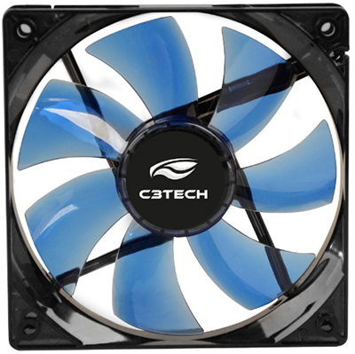 Cooler 120 x 120 x 25mm C3Tech F7 Storm Series 1200 RPM