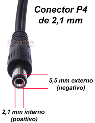 Fonte energia p/ CFTV MCM 12,8V 2,5A Conector P4 2,1mm