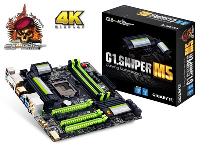 Placa me Gigabyte G1.Sniper M5 Intel LGA1150 DVI 2HDMI