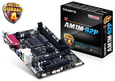 Placa me Gigabyte GA-AM1M-S2P soquete AMD FS1b AM1 VGA