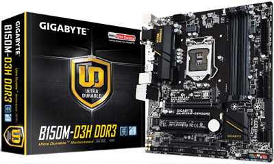 Placa me Gigabyte GA-B150M-D3H LGA-1151 DDR3