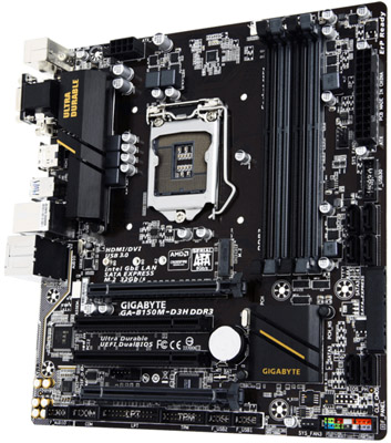 Placa me Gigabyte GA-B150M-D3H LGA-1151 DDR3