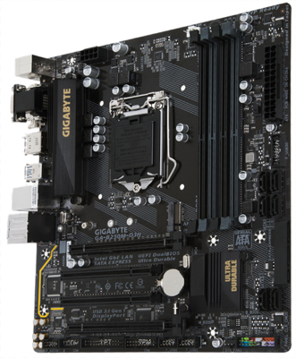 Placa me Gigabyte GA-B250M-D3H Intel LGA-1151, c/ M.2