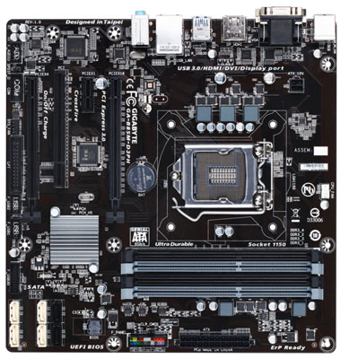 Placa me Gigabyte GA-B85M-D3PH LGA1150 VGA DVI HDMI DP