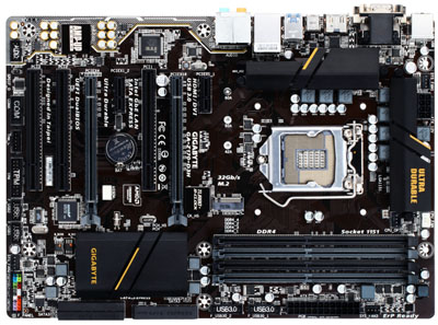 Placa me Gigabyte GA-Z170-D3H LGA-1151 7 slots DDR4 4K