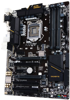 Placa me Gigabyte GA-Z170-D3H LGA-1151 7 slots DDR4 4K