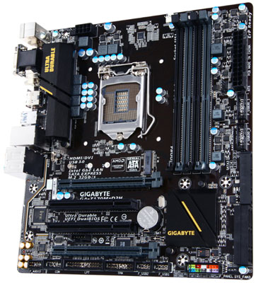 Placa me Gigabyte GA-Z170M-D3H DDR4 p/ Intel LGA1151