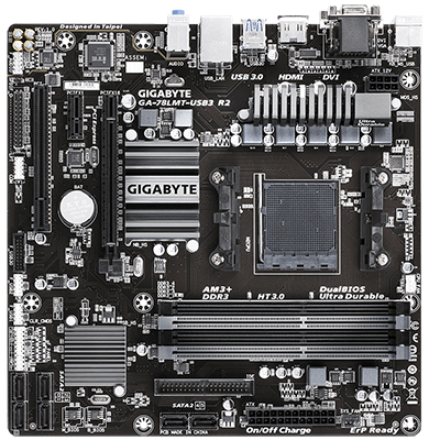 Placa me Gigabyte GA-78LMT-USB3 AMD AM3+ VGA HDMI DVI