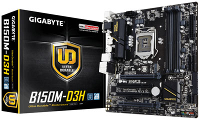 Placa me Gigabyte GA-B150M-D3H LGA-1151 DDR4