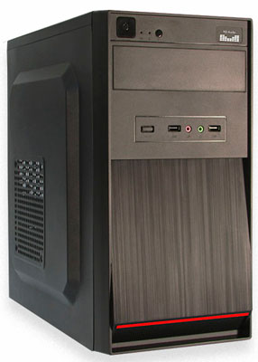 Gabinete micro ATX K-Mex GM-11T9 c/ fonte de 200W