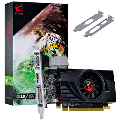 Placa vdeo PCyes Geforce GT730 4GB GDDR5 VGA DVI HDMI