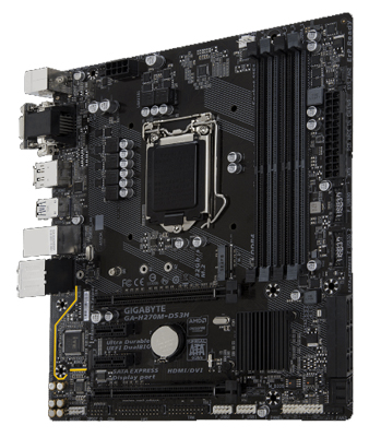 Placa me Gigabyte H270M-DS3H Intel LGA-1151 c/ Optane