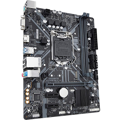 Placa me Gigabyte H310M M.2 LGA-1151 DDR4 c/ M.2 USB31