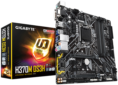 Placa me Gigabyte H370M DS3H LGA1151 DVI HDMI DP USB31