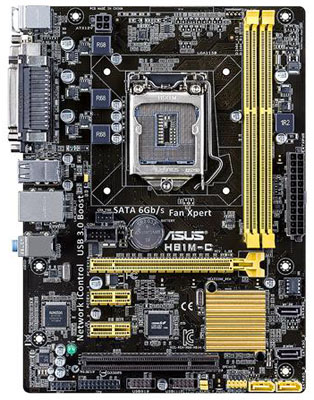 Placa me Asus H81M-C/BR Intel LGA-1150 DDR3 DVI VGA