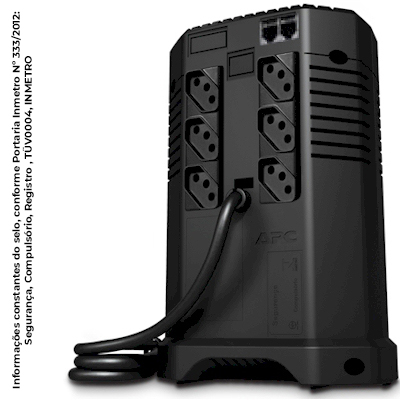 Estabilizador Microsol Hexus 500W biv./ 115V c/ USB