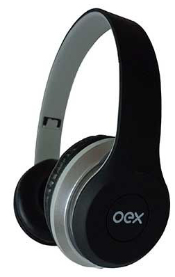 Headset com fone de ouvido e microfone OEX HF100, P2