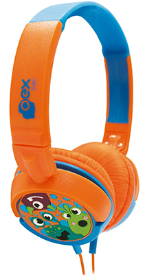 Headphone Kids OEX HP301 Boo limitado 15mW, estreo P2