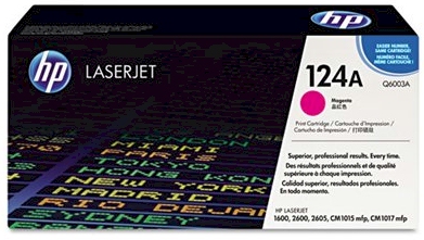 Cartucho de toner magenta HP Q6003A p/ impress. LJ2600