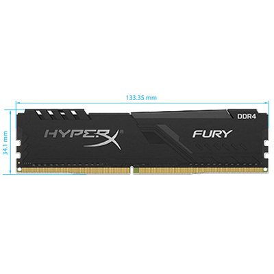 Memria Gamer 16GB DDR4 2400MHz CL15 HyperX HyperFury