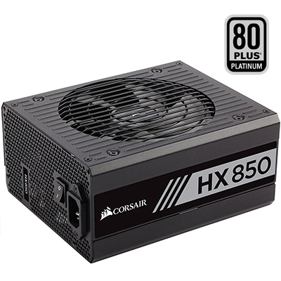 Fonte ATX 850W prof. Corsair HX850 80 Plus Platinum