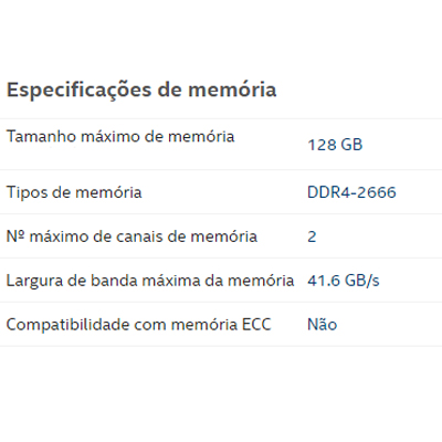 Processador Intel i7-10700K 3,8/5,1GHz 16MB 10G c/vide