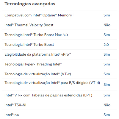 Processador Intel i7-10700K 3,8/5,1GHz 16MB 10G c/vide