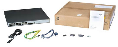 Switch HP JE008A V1910-24G-PoE 24 portas 10/100/1000