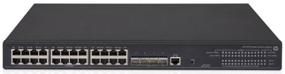 Switch HP JG977A 5130-24G-PoE 24 portas Gigabit, 4 SFP 