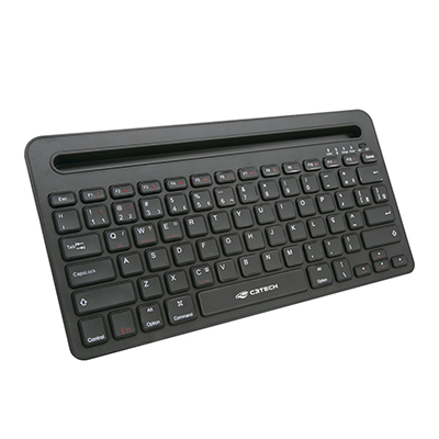 Mini-teclado multimdia Bluetooth C3Tech K-BT100 dual recarregvel