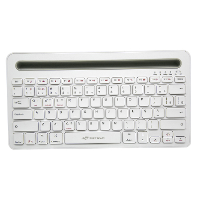 Mini-teclado multimdia Bluetooth C3Tech K-BT100 dual recarregvel