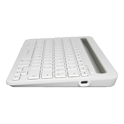 Mini-teclado multimdia Bluetooth C3Tech K-BT100 dual recarregvel