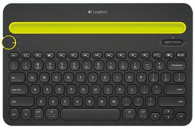 Teclado Bluetooth Logitech K480 p/ tablet e smartphones