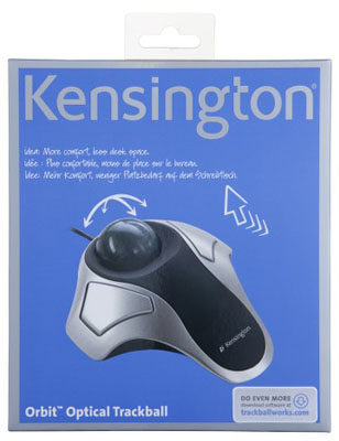 Trackball Kensington K64327BR Orbit Optical USB e PS2