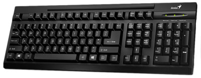 Teclado Value Desktop Keyboard Genius KB-125 USB