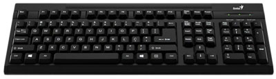 Teclado Value Desktop Keyboard Genius KB-125 USB