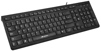 Teclado multim�dia com 12 teclas C3Tech KB-M60, USB